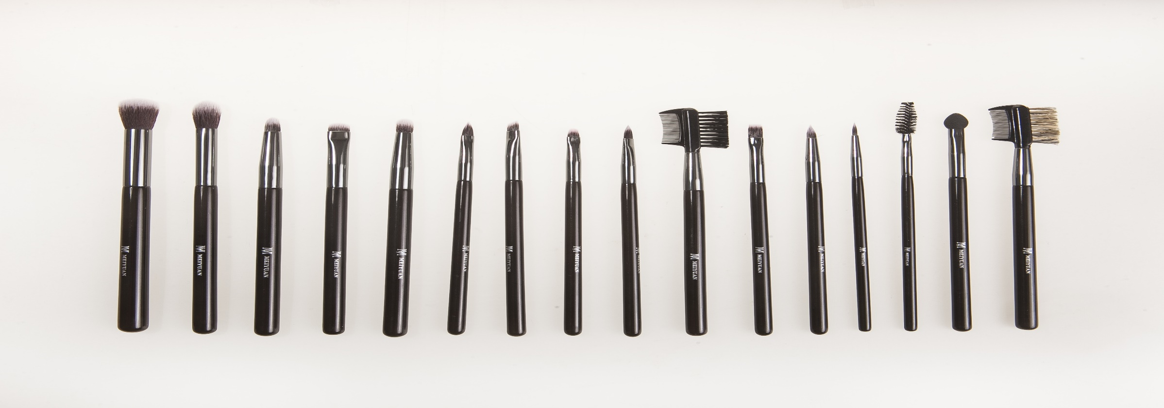 MEIYUAN 45Pcs Brush Set with Various Brush Head Shapes