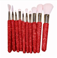 MEIYUAN 12Pcs Rhinestone Handle Brush Set