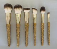 MEIYUAN 12Pcs Rhinestone Handle Brush Set