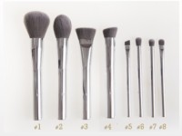 MEIYUAN 8Pcs Bamboo Charcoal Fiber Aluminum Handle Set